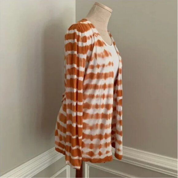 Corey Lynn Calter Open Front Tie Dye Cardigan Size Small - Picture 3 of 6